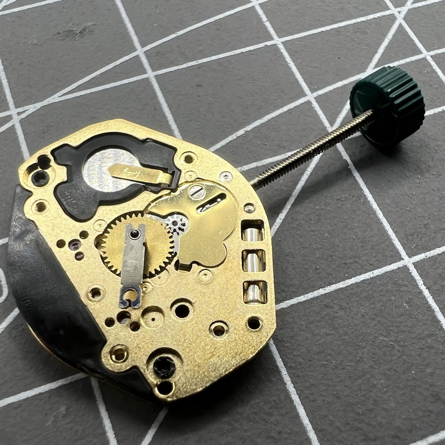 Ronda 1063 quartz movement watch with three hands, precise timekeeping for elegant watch accessories.