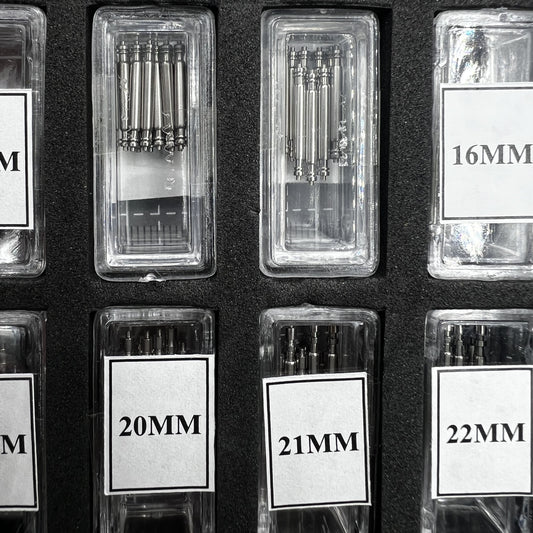 Kit de réparation de montres avec barrettes à ressort de style RLX, 110 pièces de diamètre 1,78 mm