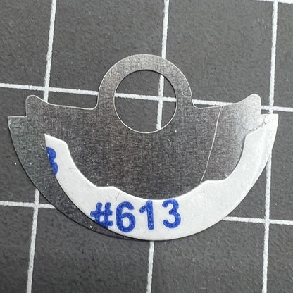 Revêtement en tôle argentée ondulée pour mouvement Miyota 9015 Rotor Hammer 