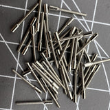 100 PIECES Watch Winding Stems Extension Watch Stems for 0.9mm Watch Stem