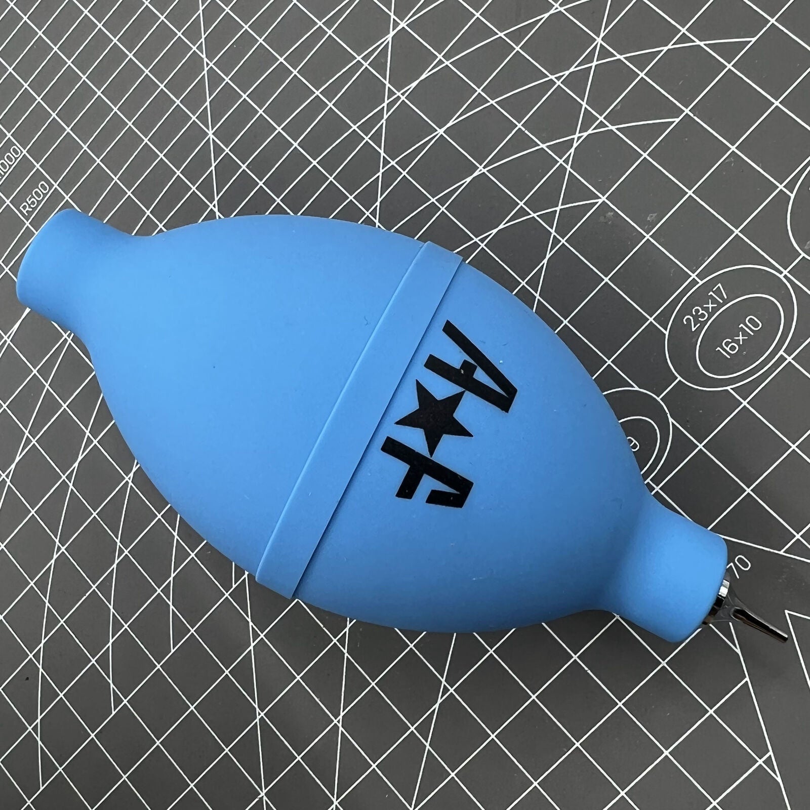 A*F 18666 Air Dust Pump Cleaner removing dust from watch parts for accurate maintenance