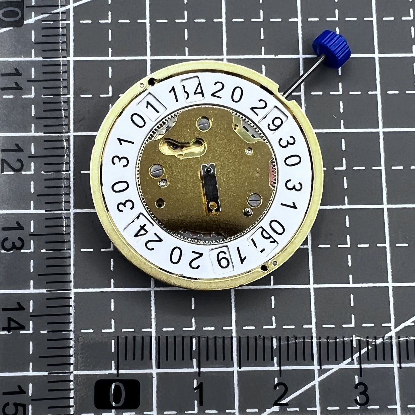 Schweizer Ronda 4210B 4210.B Goldenes Quarzuhrwerk Schweizer Uhrwerk