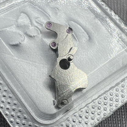 Ref.110 ETA 2892 train wheel bridge spare part, high-precision watch movement repair component.