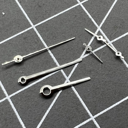 Aiguille de montre 10,5 mm avec garniture argentée sans luminescence pour mouvement VX3J VX9J VX7J VX3N VX9N VX42 