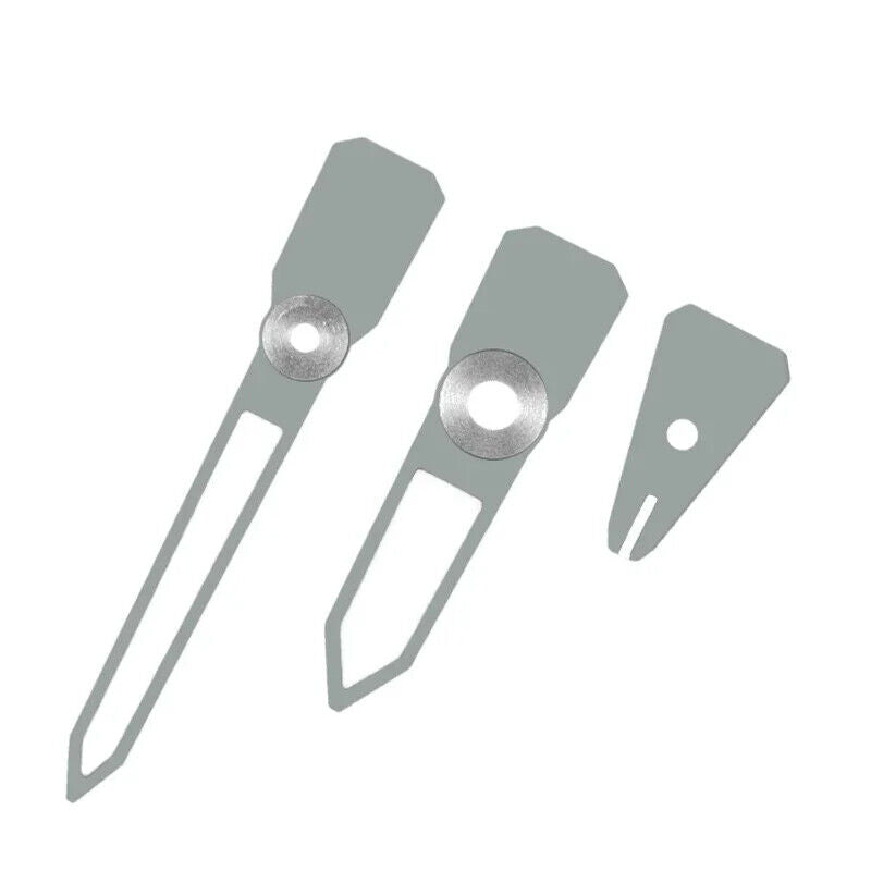 C3 Luminous grey enamel painted watch hands for Casioak GA2100 GAB2110 with high visibility design