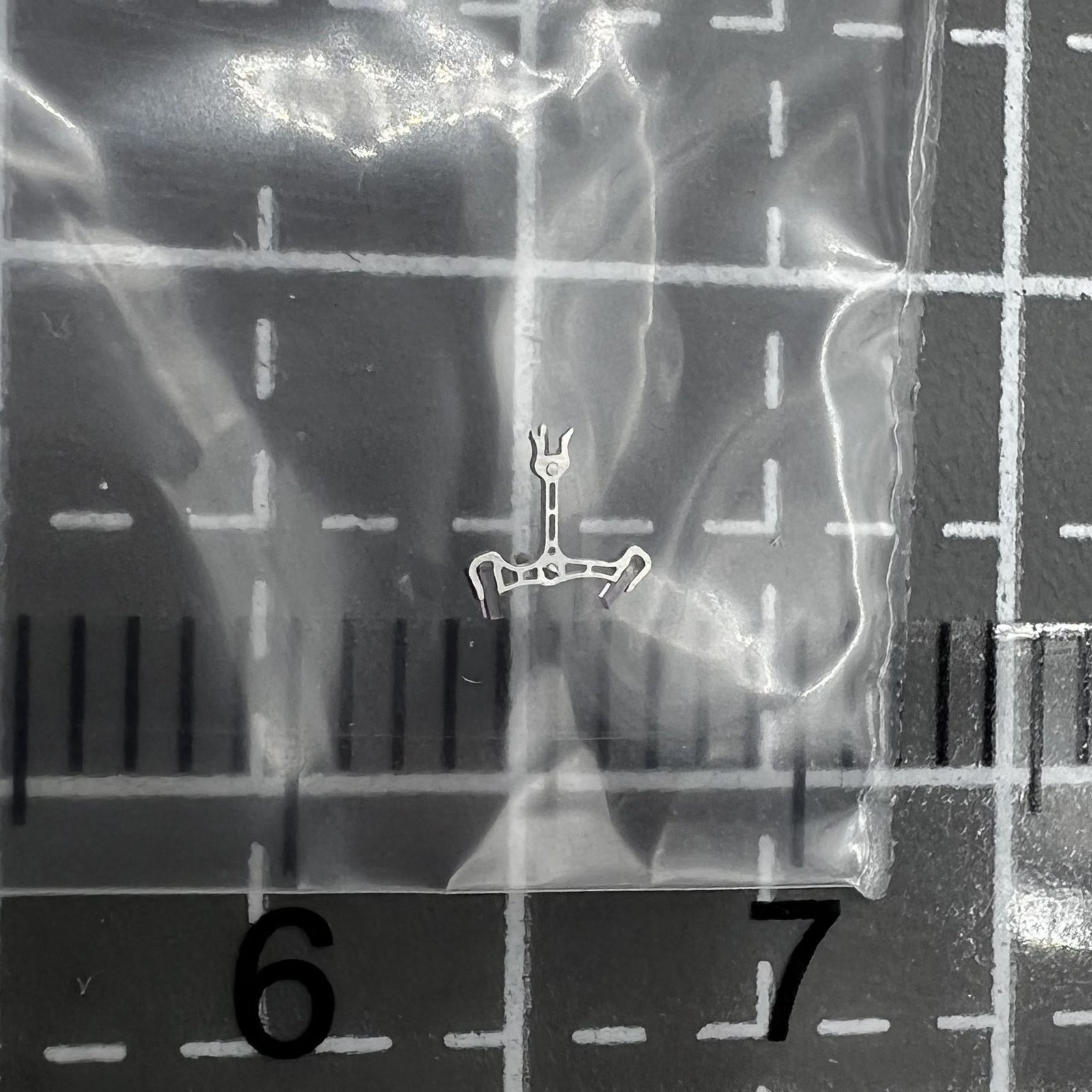 Pallet fork for NH35 NH36 movement, precision watch part compatible with Generic brand timepieces.