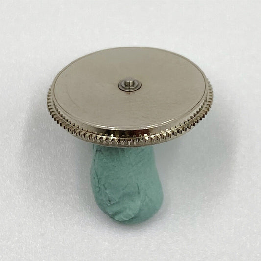 Barrel with complete mainspring for Seagull ST25 watch movements, durable replacement part.