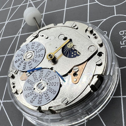 Mechanisches Uhrwerk „Shanghai Perpetual Calendar“, Ersatz für ETA7751