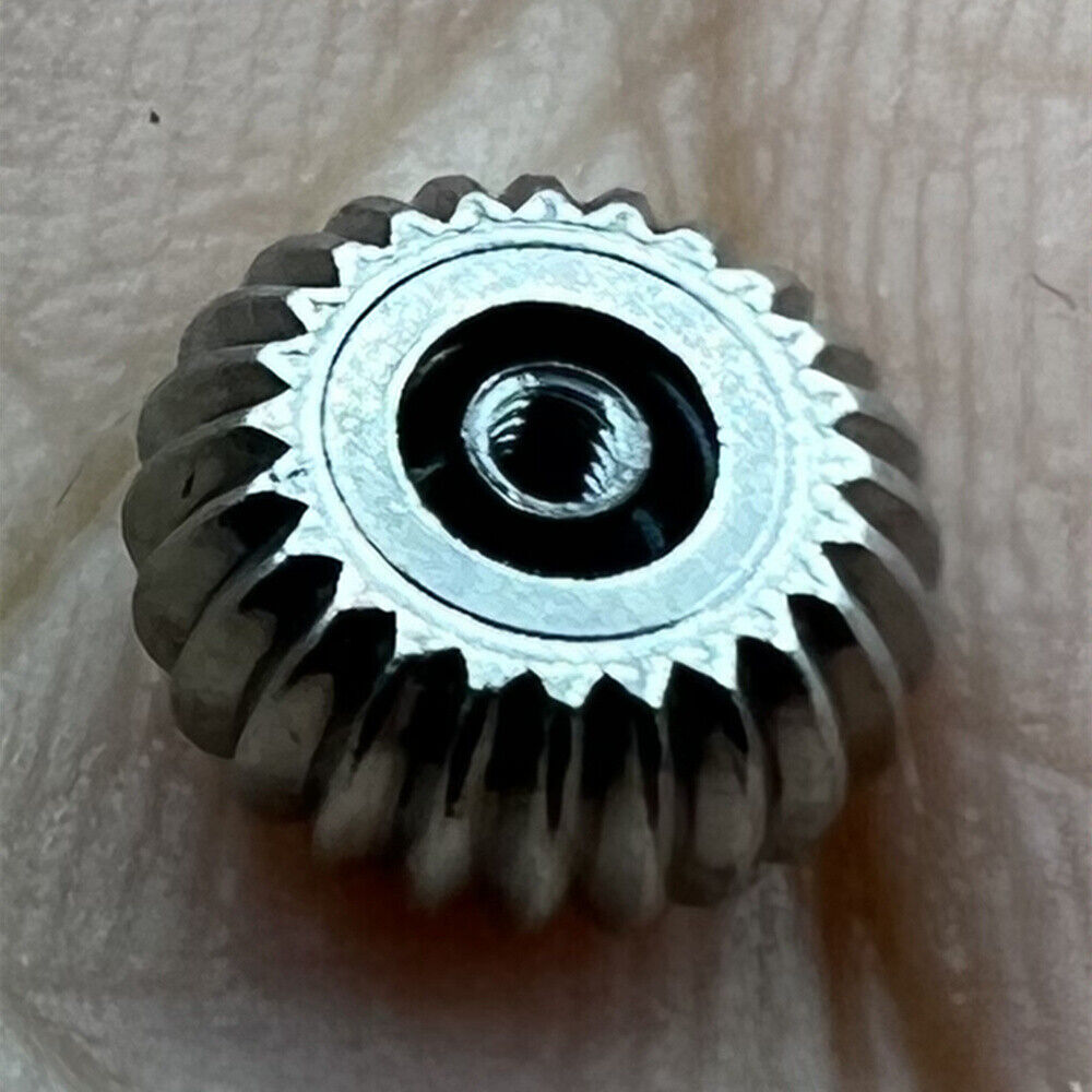 Seagull pumpkin-shaped 316L stainless steel watch crown for ST3600/ST3621 and ETA6497/6498 movements.