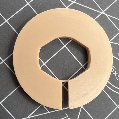 Watch case mount spacer ring compatible with Ronda 763-1 and Miyota 6L32 movements, durable accessory.