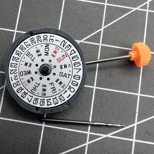 Miyota 1L02 Quarzwerk, englisches chinesisches Zifferblatt 