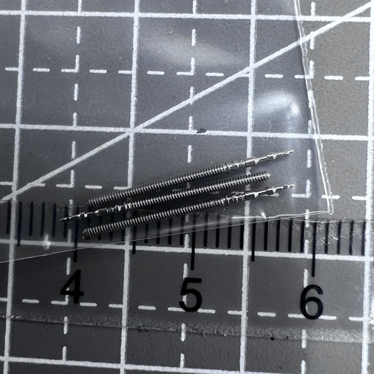 5 PIECES Watch Winding Stems Fit For VJ20 VJ21 Movement Spare Parts