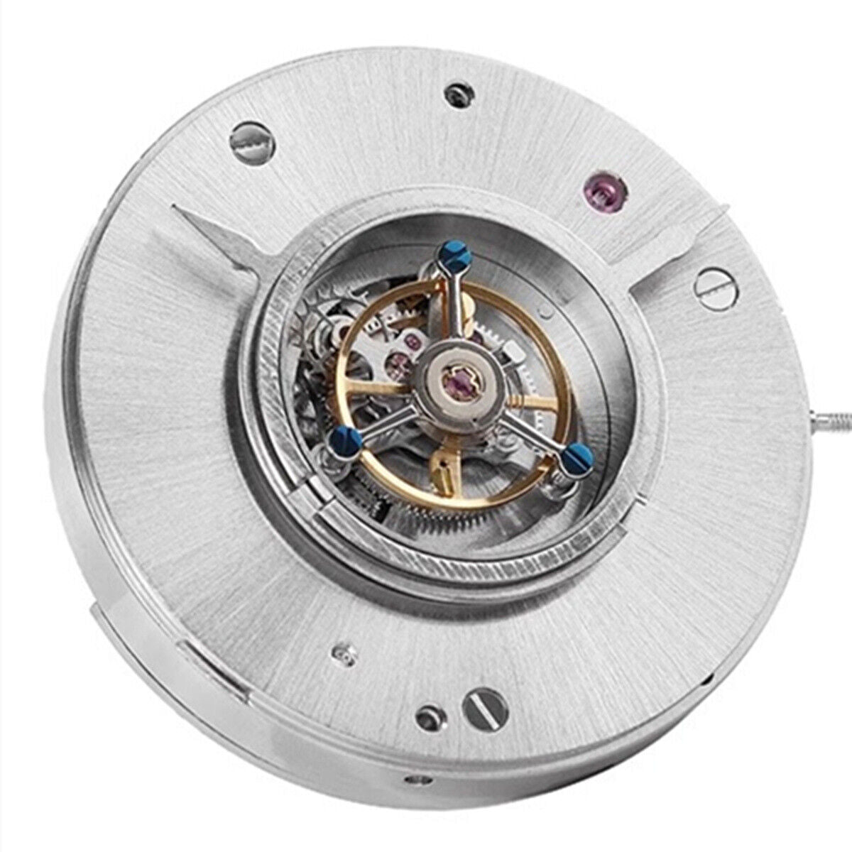 Hangzhou 3JZ0E tourbillon automatic watch movement, precision 2-hand mechanical part, China made.
