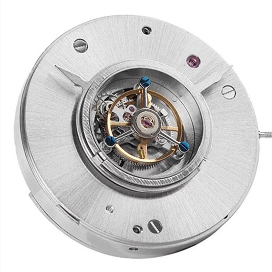 Hangzhou 3JZ0E tourbillon automatic watch movement, precision 2-hand mechanical part, China made.