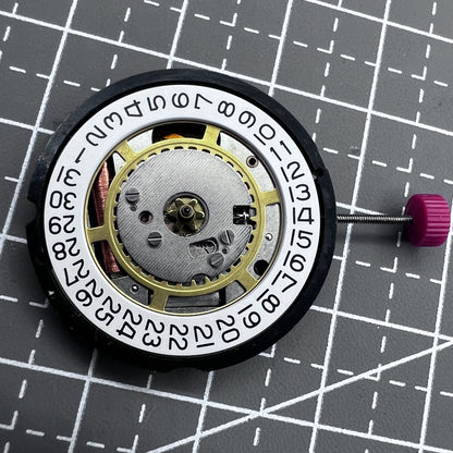 Montre suisse Ronda 315 Date à 3 mouvements à quartz Calendrier unique