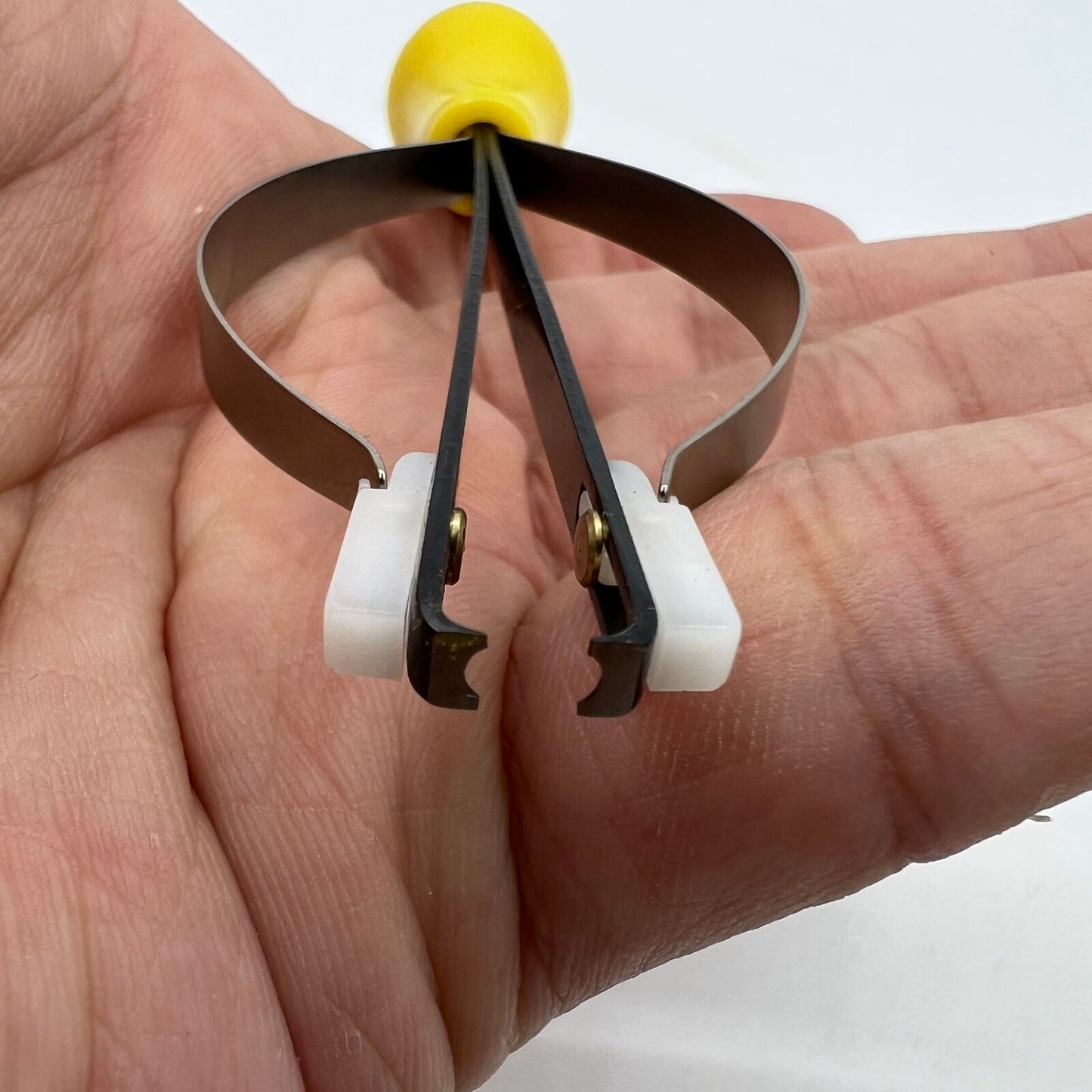 Bergeon 4344-9 Swiss Made watch crown remover for precise split stem replacement in horology repairs.