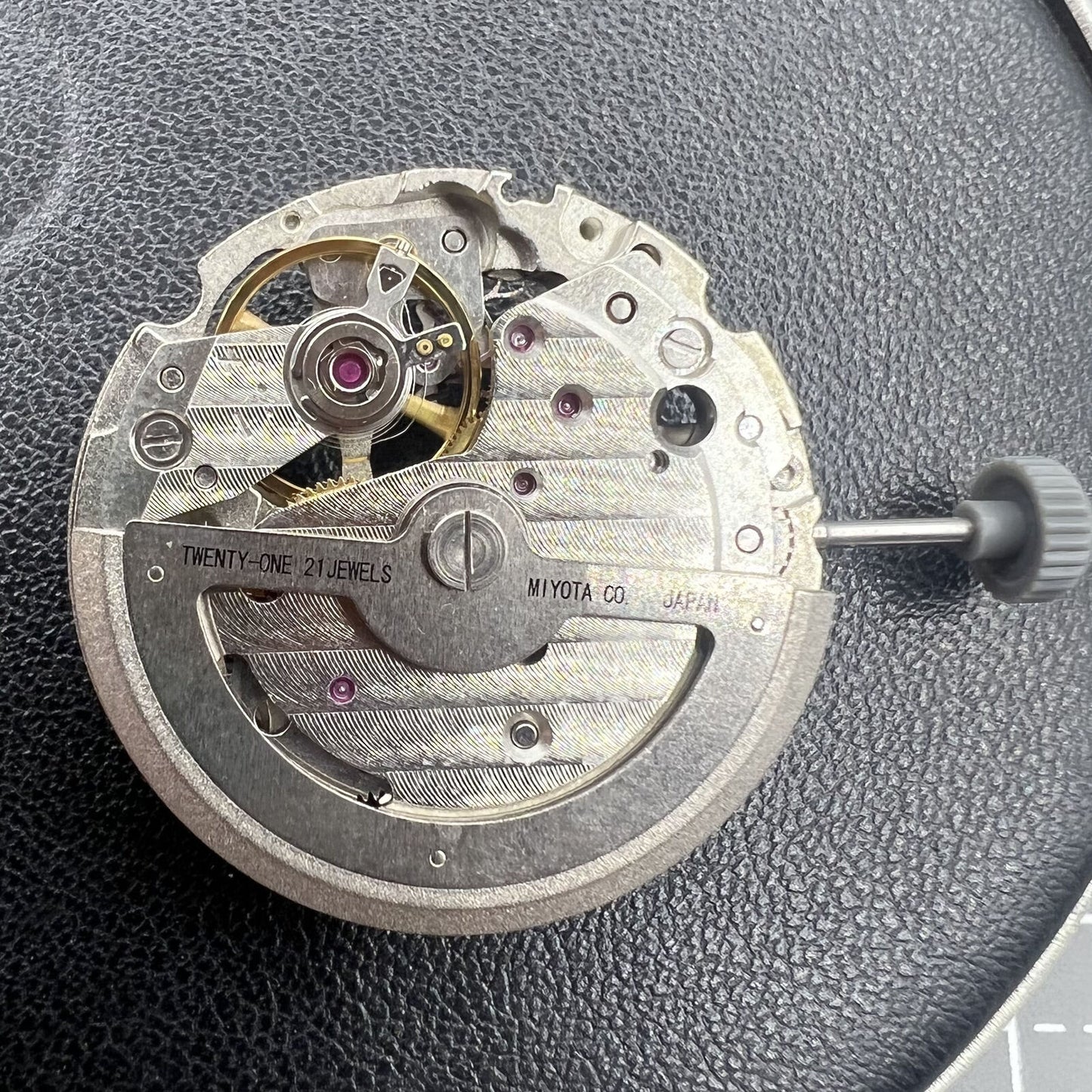 Miyota /Citizen 82S5 Silver Plated Automatic Mechanical Movement