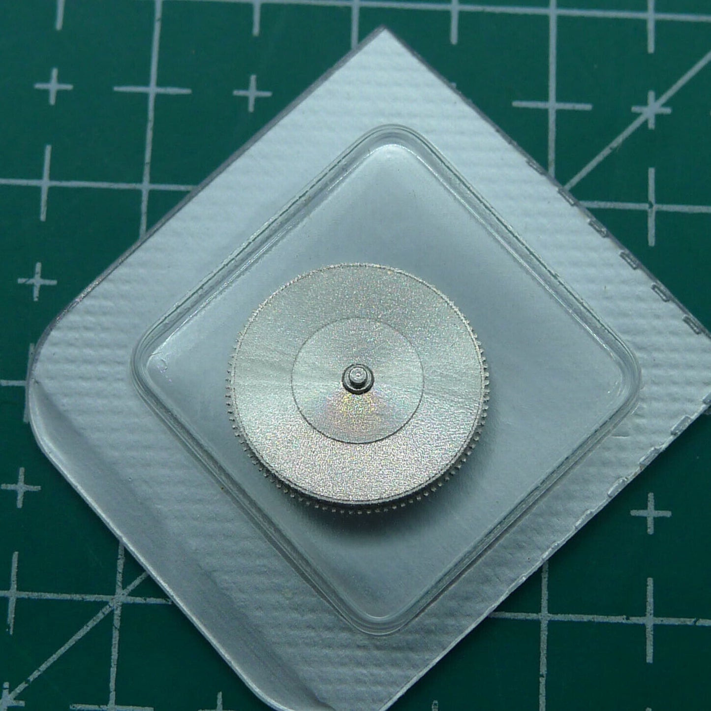 Complete barrel with mainspring for Miyota 9015 movement, generic fit, ideal for watch repairs and upgrades.
