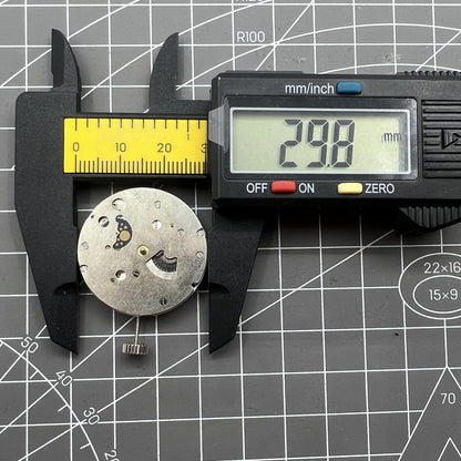 Hangzhou automatic kinetic watch movement with small second at 4, no rotor, precise timekeeping part.