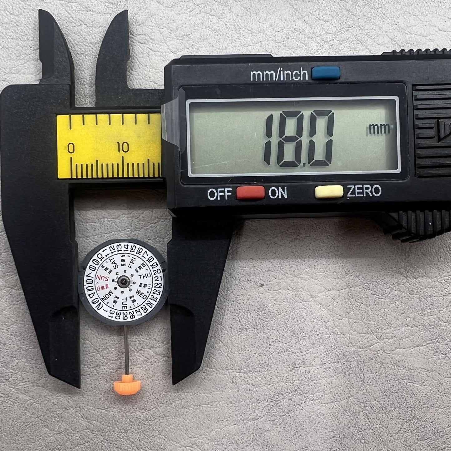 2 Stück Japan Miyota 1L02 Quarzwerk Zifferblatt Englisch Chinesisch