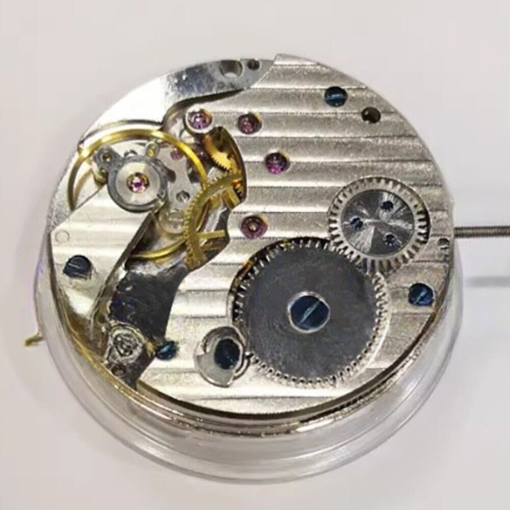 China Made 6498-1 manual mechanical watch movement with small second at 6 o'clock, precise 2-hands design