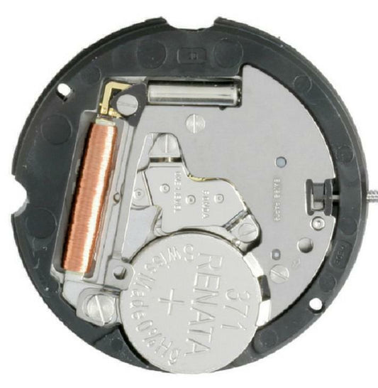 Ronda 505 Quarzuhrwerk, Datum bei 3/6