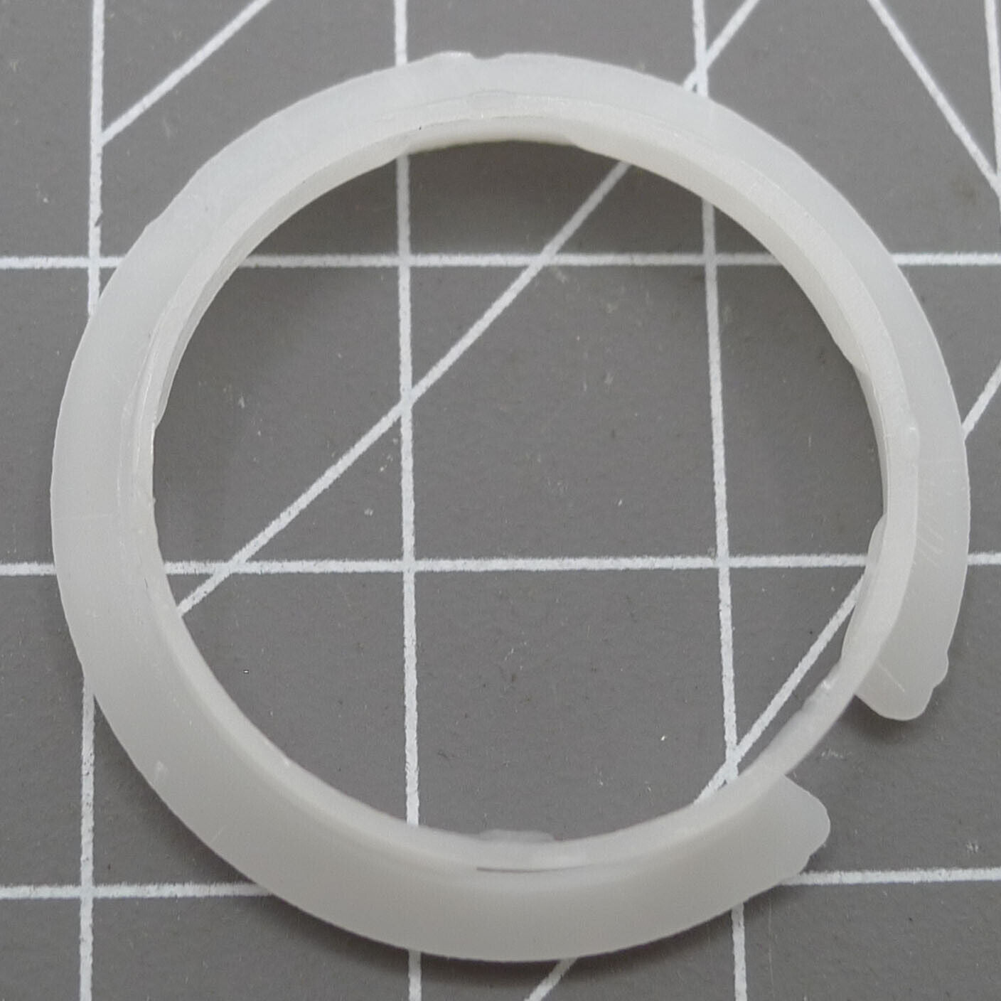 1. Miyota 2105 watch case spacer ring, 27-29.5mm, ensuring secure movement fit.  