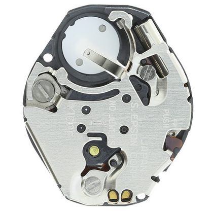 Hattori TMI Y121 quartz movement for reliable watch repairs, durable precision mechanism by Hattori.
