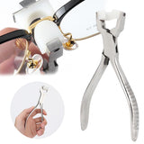 Eyeglasses Frame Adjusting Frame Pliers Nylon Flat Jaw Nylon End Repair Tool