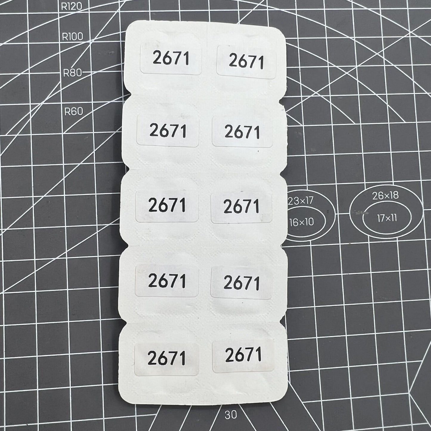 Tiges de remontoir génériques pour mouvement de montre <tc>ETA</tc>2671