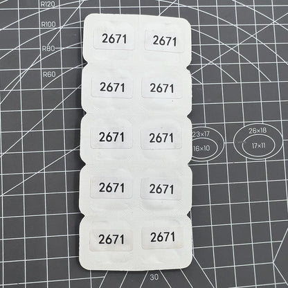Tiges de remontoir génériques pour mouvement de montre <tc>ETA</tc>2671