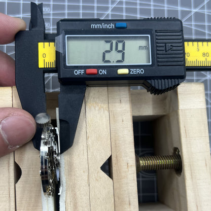 Dandong 8306 Automatisches Uhrwerk Silber Hohles Design mit 2 Zeigern