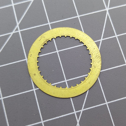 White date disk wheel for ETA2824 watch movement, precise replacement part for accurate date display.