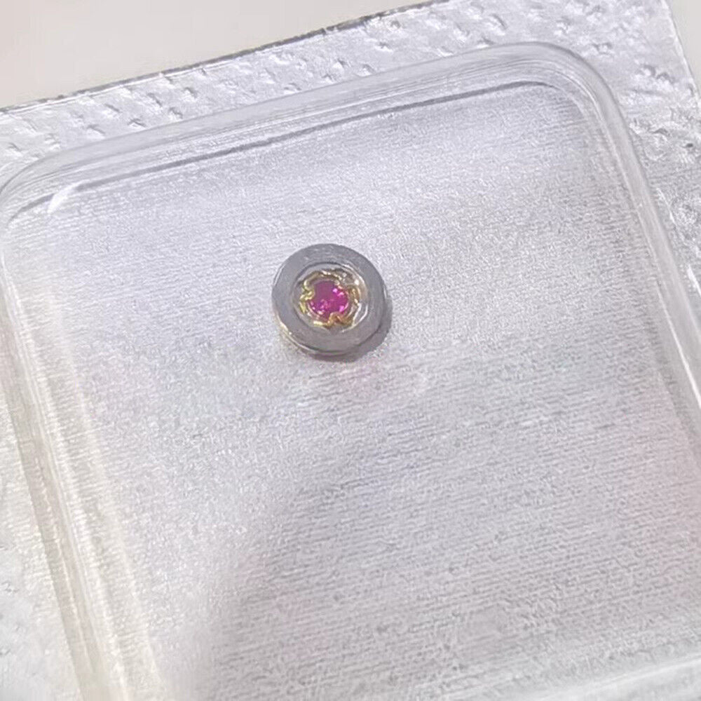 Balance wheel splint shock absorber with gemstone, triangle type for ETA2824/2836 watch movements.