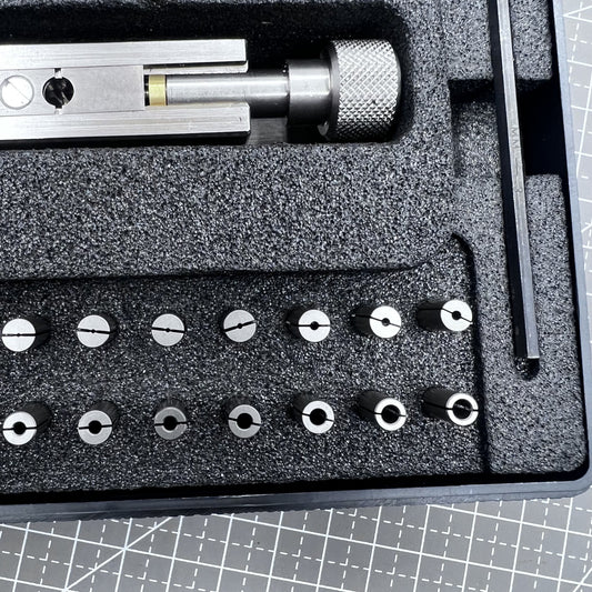 Bergeon Swiss 3010 Uhr Kronen Gehäuse und Zeigerrohrspanner Werkzeug