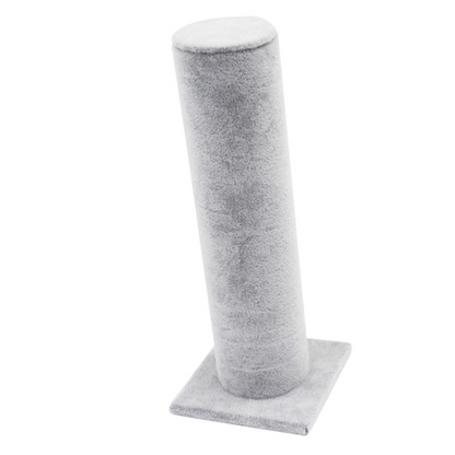 Vertical T-Bar bracelet rack, sleek jewelry holder ideal for bracelets and hair accessories.
