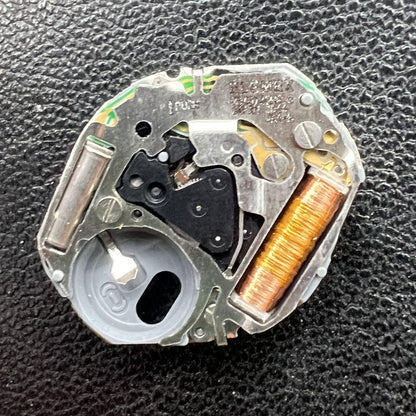 Miyota 3D44 quartz watch movement with 2 hands, Japanese precision and durability by Miyota.