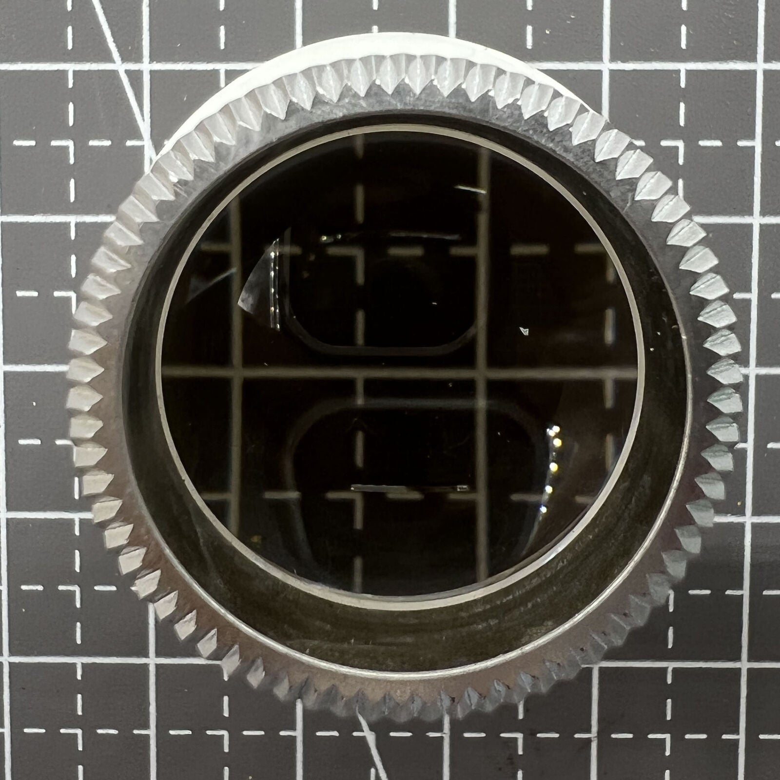 Bergeon 2611-TB-2 5x magnification loupe with opening Swiss tool for precise watchmaker tasks