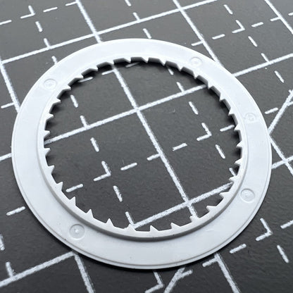 2 PIECES White Date@3 Date Disk Wheel Date Wheel for Miyota 8215 Movement