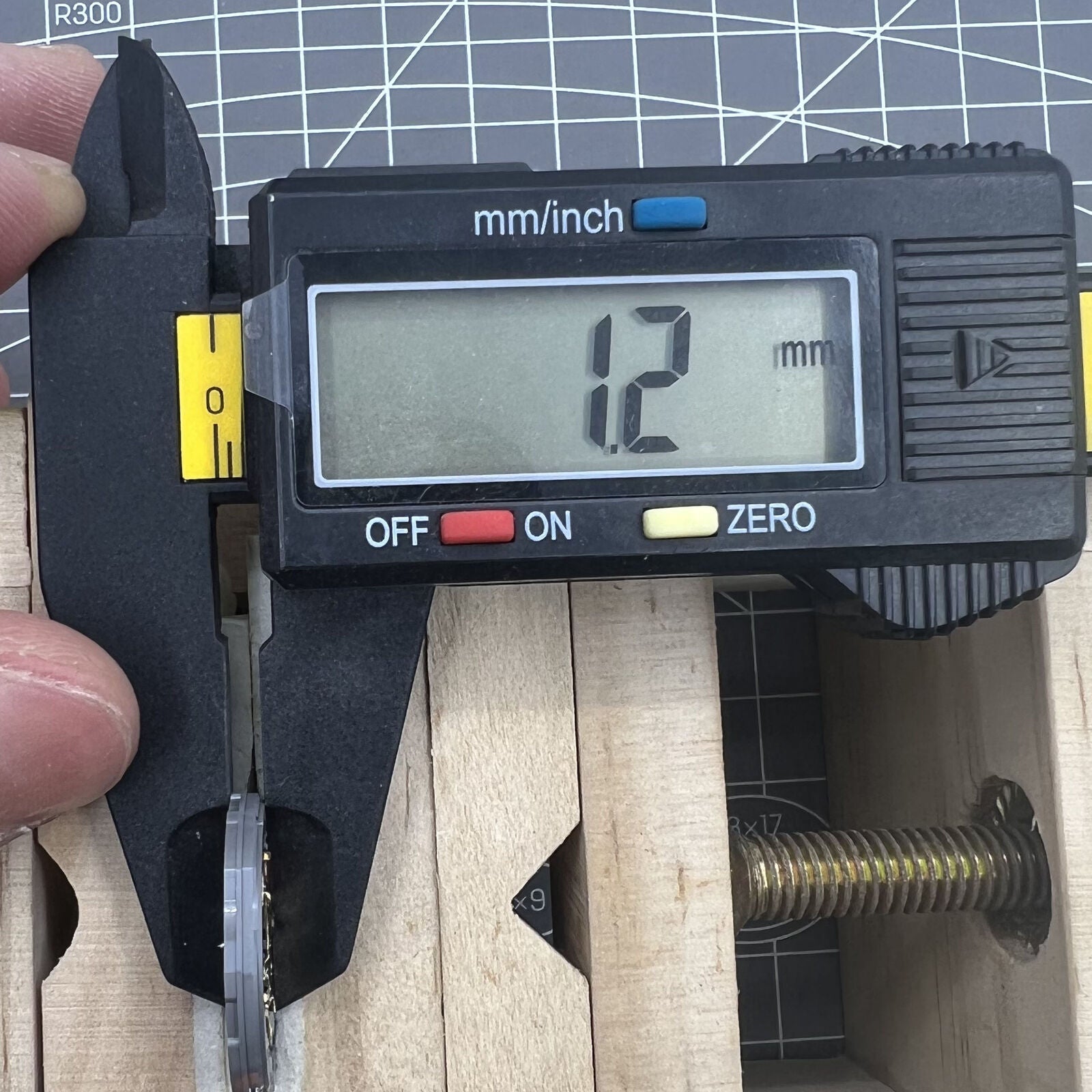 Miyota 1M02 quartz watch movement with black dial, red font, double calendar for precise timekeeping.