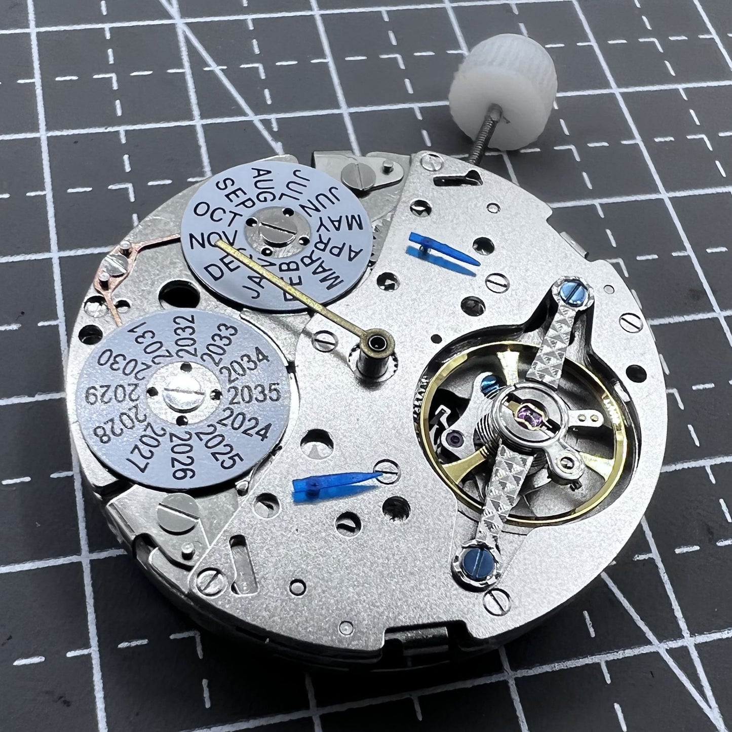 LB20 Automatischer Ewiger Kalender mechanische Uhr mit multifunktionalem Zifferblatt f�r M�nner