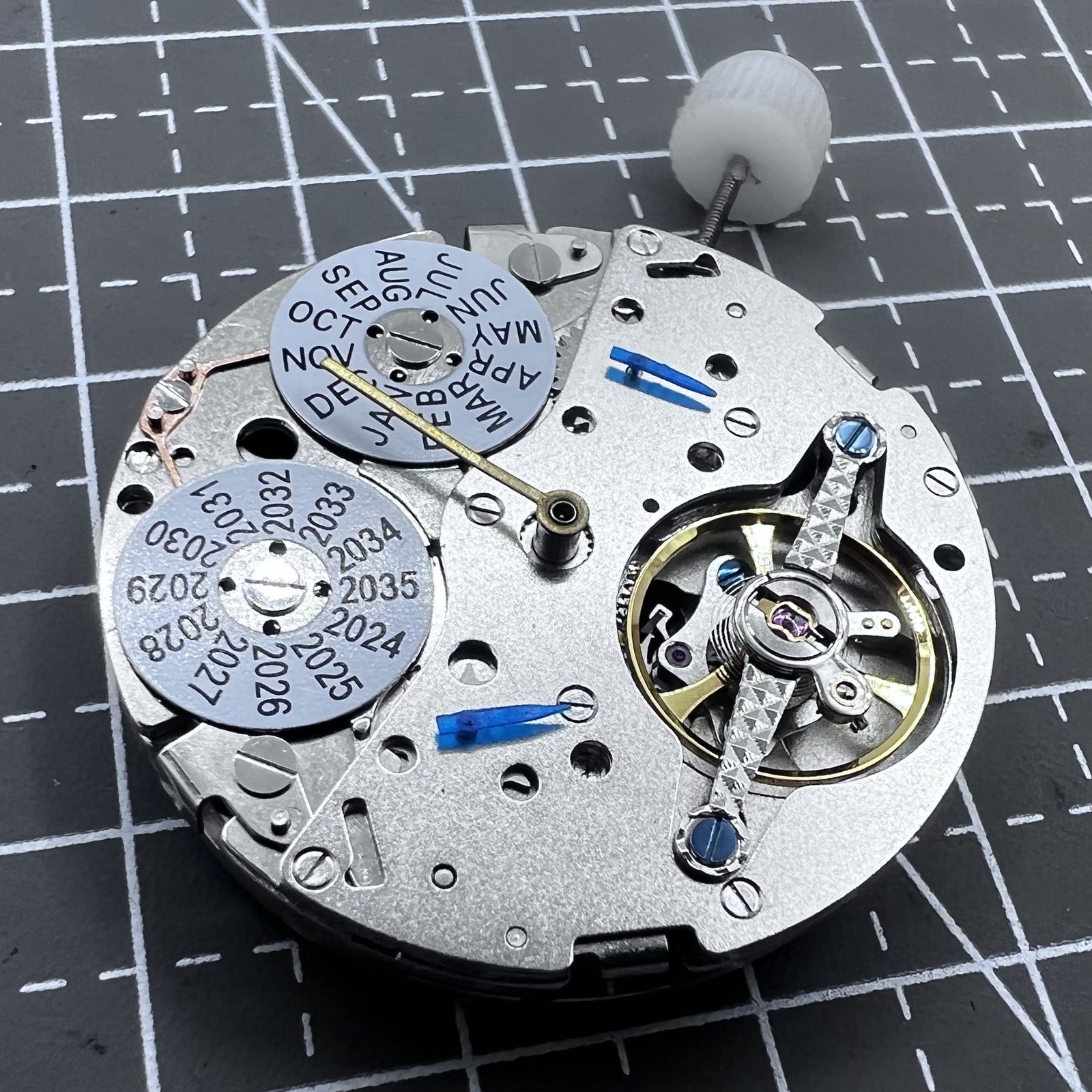 LB20 Automatischer Ewiger Kalender mechanische Uhr mit multifunktionalem Zifferblatt f�r M�nner