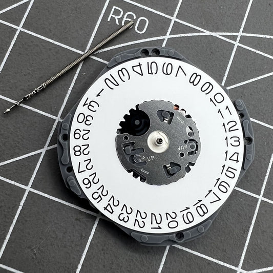 Hattori Epson VJ42B Movement Single Calendar Date At 3 Movement