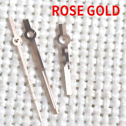 Aiguilles de montre à finition dorée rose et luminescentes vertes pour modèles 116234/126334/126331/116233 