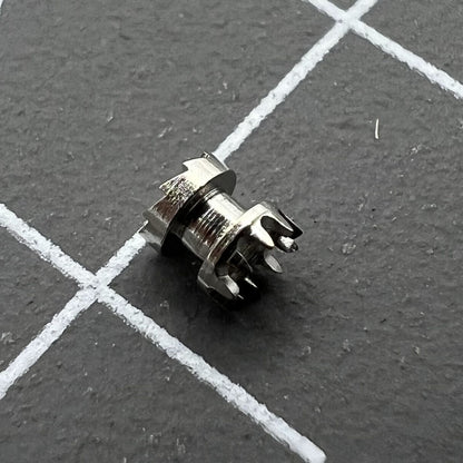 2 Stück Silber Ersatz Schiebepinion Kupplung für ETA6497 ST3600 Uhrwerk