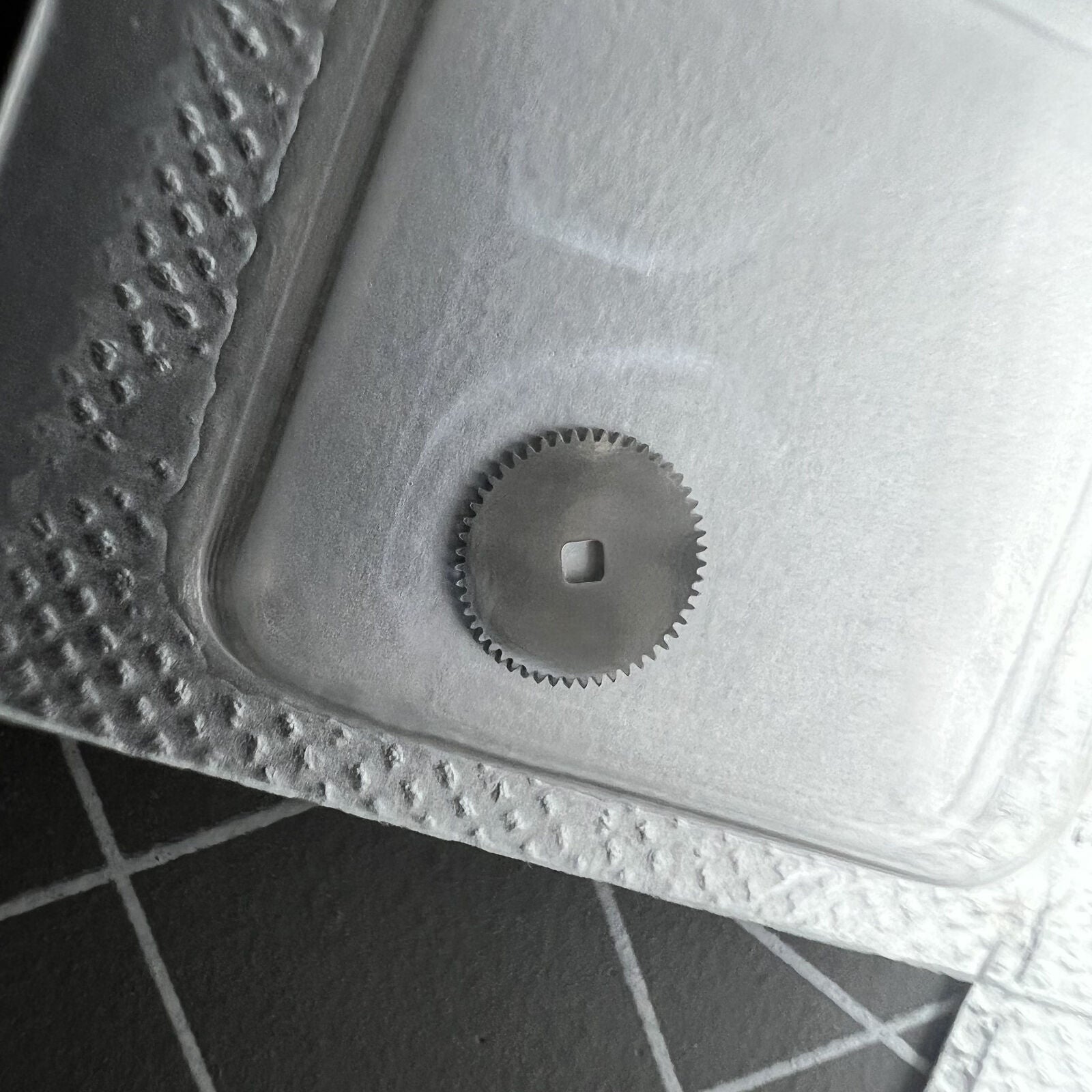 Ratchet wheel for ETA 2671 watch movement, precision replacement part for Calibre 415 repairs.