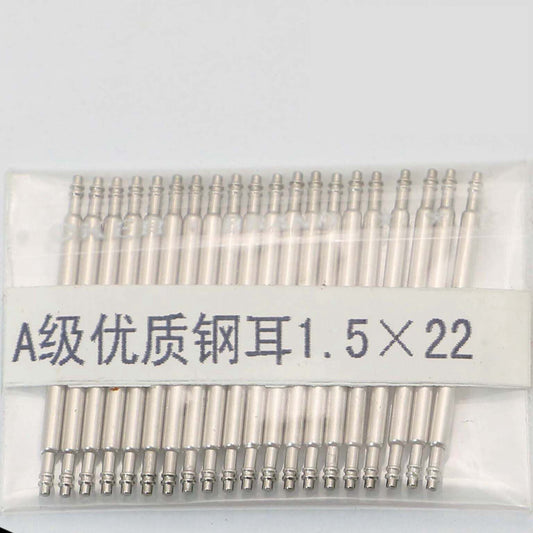 100 stücke 1,5mm Durchmesser Federsteg Uhr Armband Zubehör 10MM-28MM 