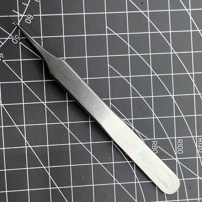 Pince à épiler antimagnétique Bergeon 7024-4, fabriquée en Suisse, taille 110 mm