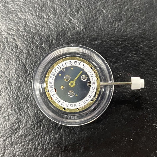 ISA 220 golden quartz movement for lady watch repair by Watchmakers, precise and durable replacement part.