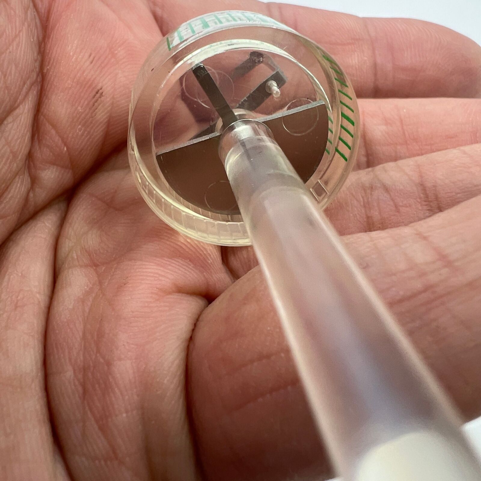 Horotec Balance Regulating Micro Stella Screw Tool for precise fine-tuning of Omega Co Axial watch balances.